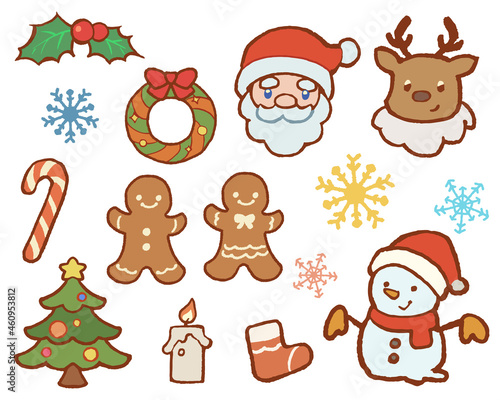 クリスマス アイコン セット