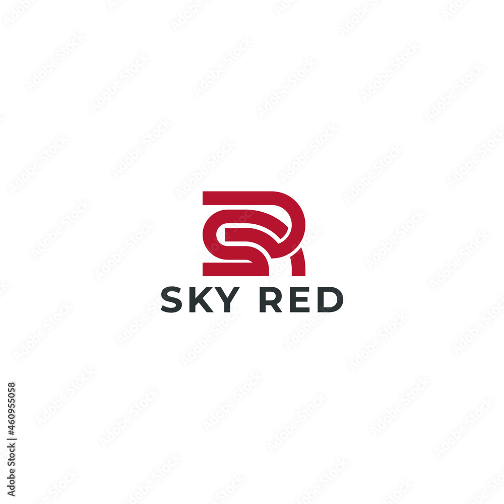 sr icon vector logo design. sr template quality logo symbol inspiration sr icon vector logo design. sr template quality logo symbol inspiration