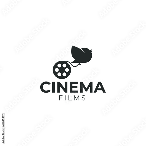 cinema icon vector logo design. cinema template quality logo symbol inspiration