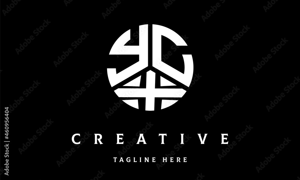 YCX circle three letter logo YCX circle three letter logo