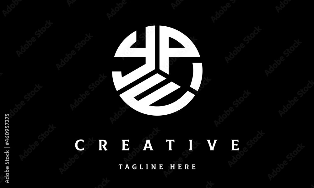YPE circle three letter logo YPE circle three letter logo