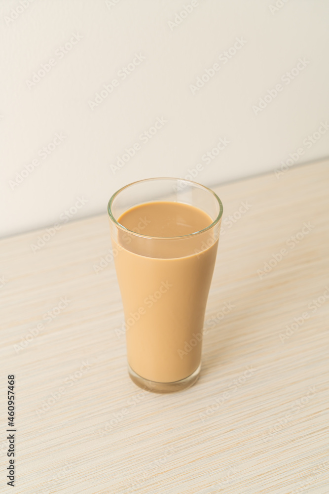 coffee latte glass with ready to drink coffee bottles coffee latte glass with ready to drink coffee bottles