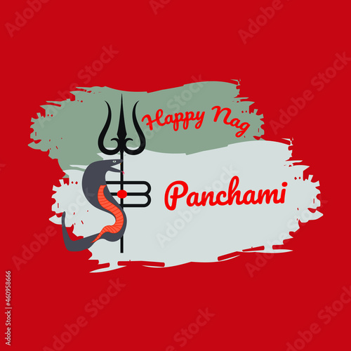 Happy Naag panchami with Snake & shivling
