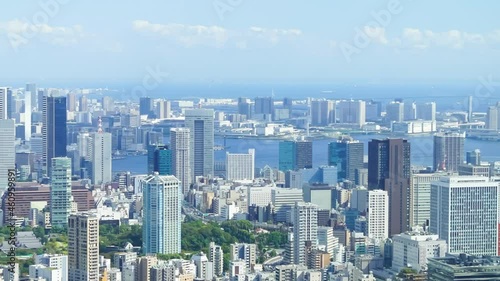 Wallpaper Mural 東京タイムラプス oct.2021 再開発が進む湾岸エリア Torontodigital.ca