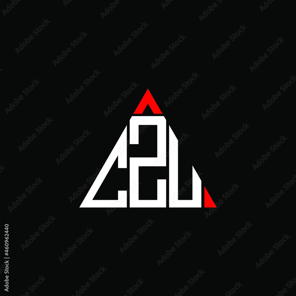 CZU letter logo creative design. CZU unique design
 - obrazy, fototapety, plakaty 