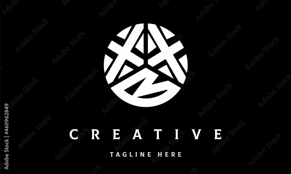 XXB circle three letter logo XXB circle three letter logo