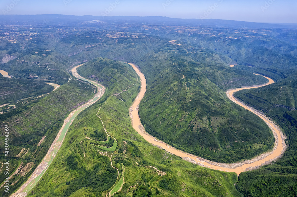 Jing River in Shannxi Province.