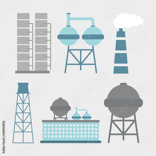 oil industrial plants