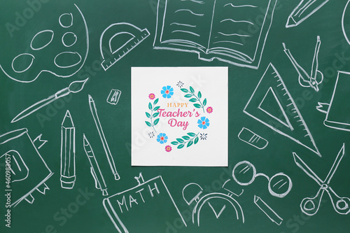 Happy Teacher's Day. Greeti...