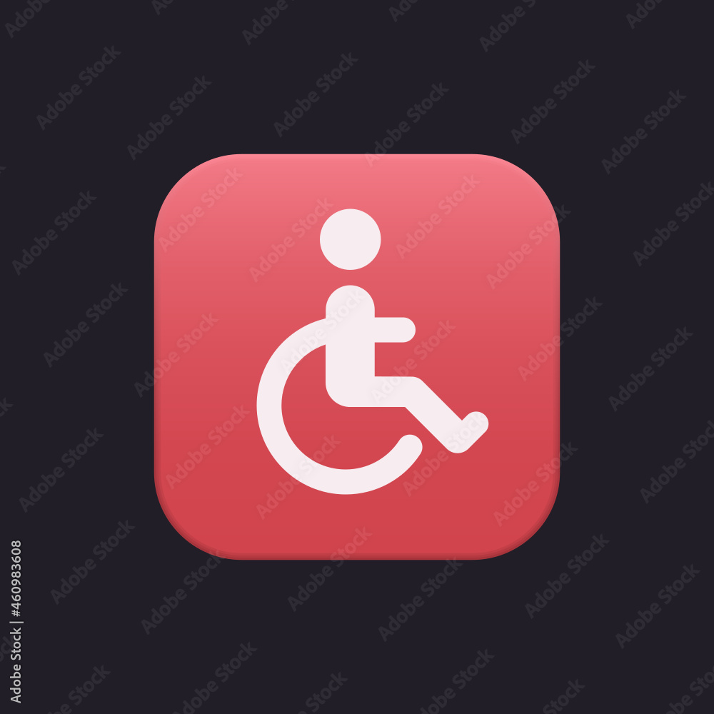 Wheelchair - Sticker Wheelchair - Sticker