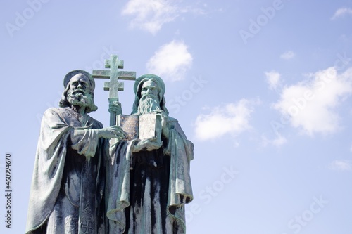 The Statue of St. Cyril and Methodius, chapel at Radhošť