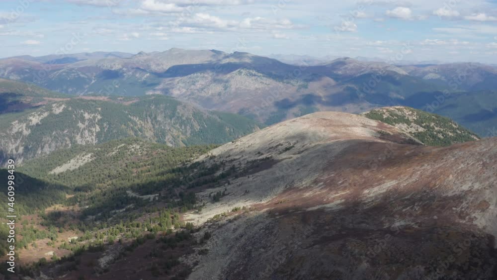 The nature of the Altai Mountains on a sunny autumn day, the footage was shot on a quadcopter
The nature of the Altai Mountains on a sunny autumn day, the footage was shot on a quadcopter