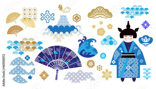 Japan set elements 1