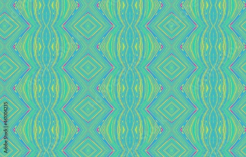 Colorful ornament for textile, design and backgrounds. Abstract background for textile design, wallpaper, surface textures, wrapping paper.Abstract ethnic ikat pattern background.