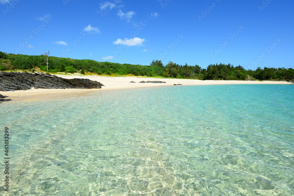 Fototapeta premium 沖縄の綺麗な海 