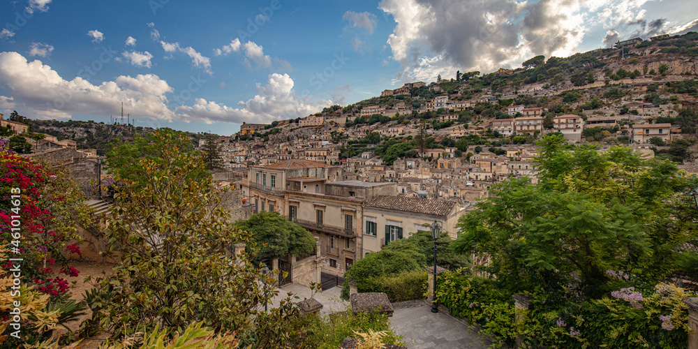 urban view of the city of Modica
