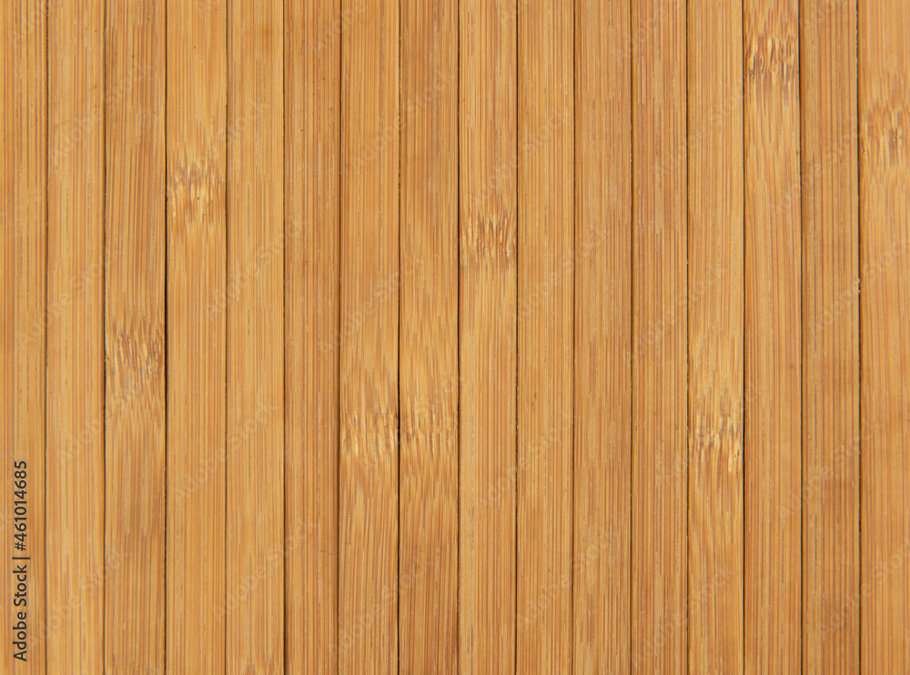 Fototapeta premium Old bamboo wood isolated on white background.