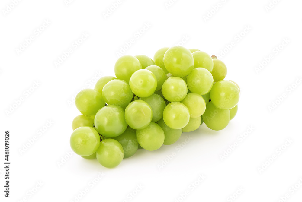 Grape fruits isolated on white background.