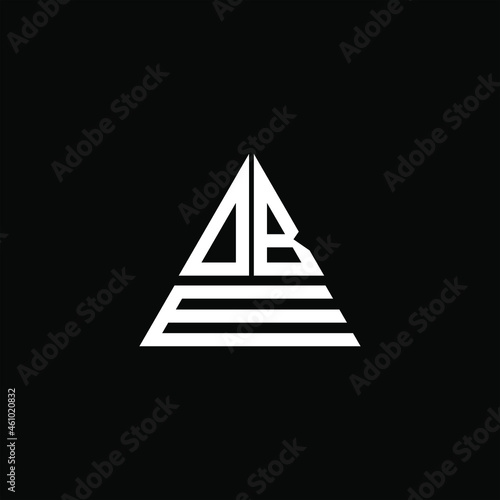 OBE letter logo creative design. OBE unique design, DBE letter logo creative design. DBE unique design


