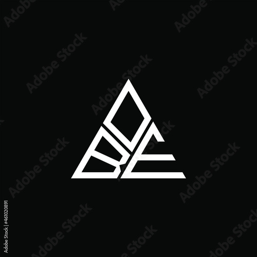 OBE letter logo creative design. OBE unique design, DBE letter logo creative design. DBE unique design

