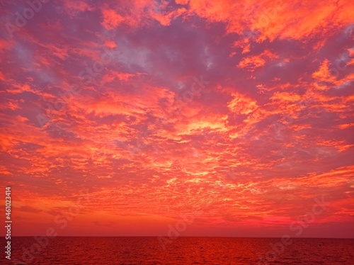 red sky in Cabo de Gata © Lola