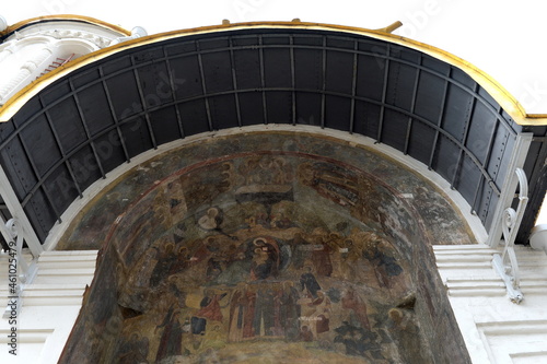 Interior of the Annunciation Cathedral of the Moscow Kremlin