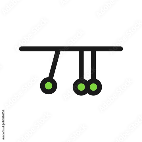 Pendulum Line Filled Vector Icon Design