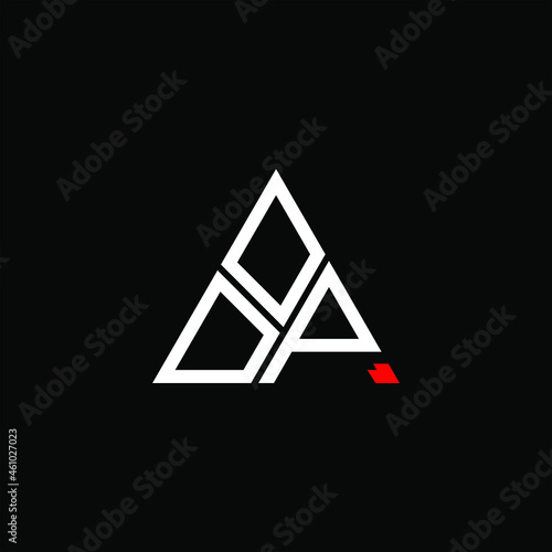 DDP letter logo creative design. DDP unique design, OOP letter logo creative design. OOP unique design


