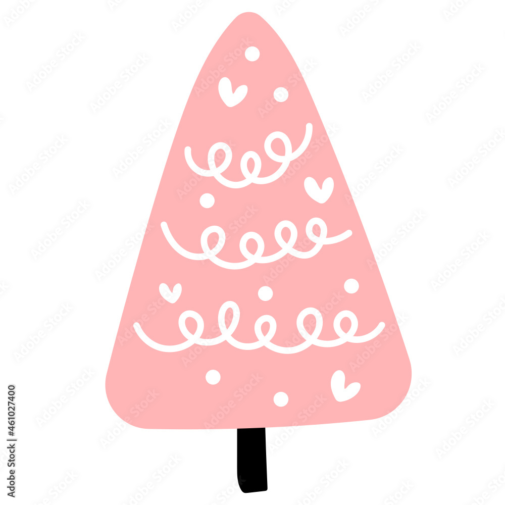 Christmas pine tree illustration svg Christmas pine tree illustration svg
