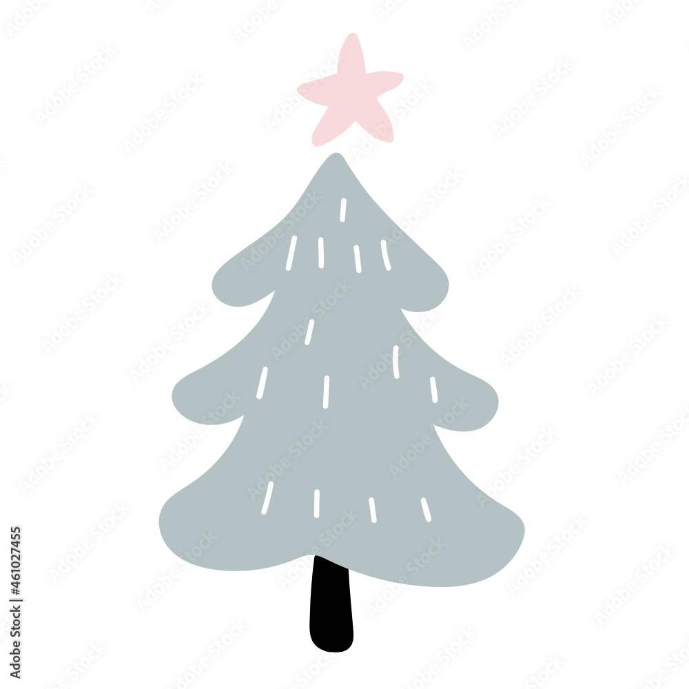 Christmas pine tree illustration svg Christmas pine tree illustration svg