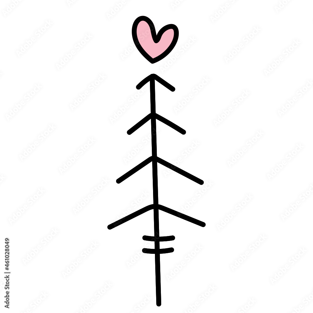 Christmas pine tree illustration svg 