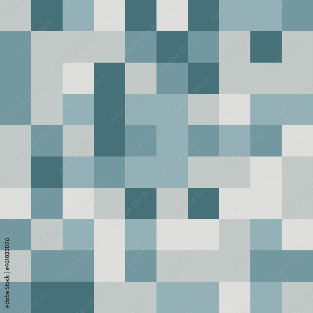 Seamless squares boxes vibrant contrast pattern vector background Seamless squares boxes vibrant contrast pattern vector background