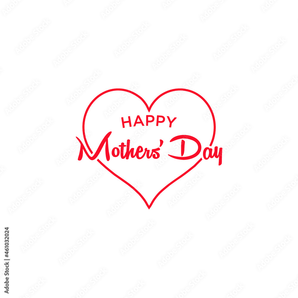 Mother day logo design