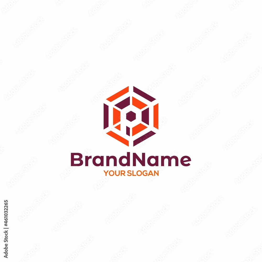 P Spider webs Logo Design P Spider webs Logo Design