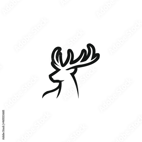Deer logo design