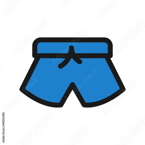 Trouser Line Filled Vector Icon Design