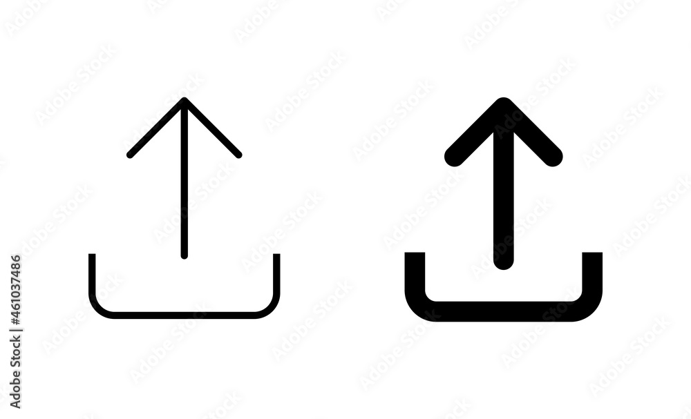 Upload icons set. load data sign and symbol Upload icons set. load data sign and symbol
