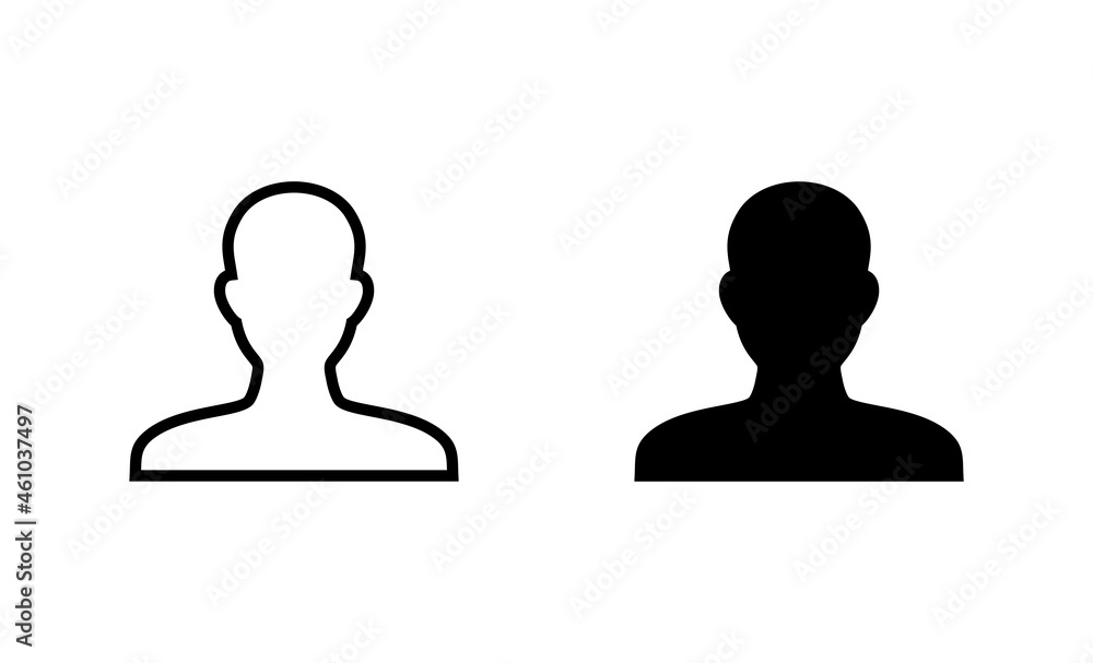 User Icons set. person sign and symbol. people icon. User Icons set. person sign and symbol. people icon.