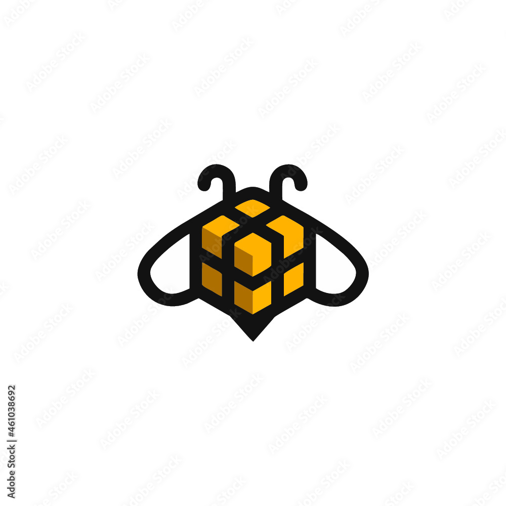 Obraz premium Bee logo design