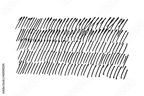 strokes doodle handwriting. handwriting illustration on white background in flat style. sticks design elements
