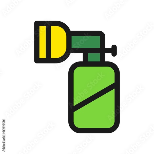 Ambu bag Line Filled Vector Icon Design