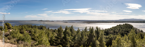 panorama de l'étang de Bages-Sigean photo