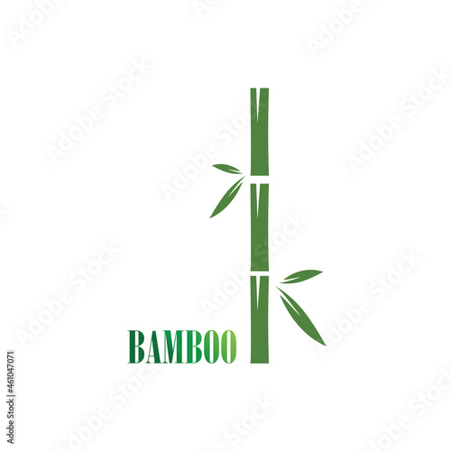 Bamboo Logo Template vector icon