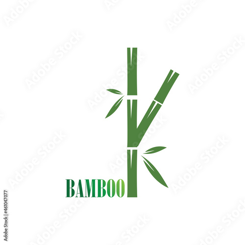 Bamboo Logo Template vector icon