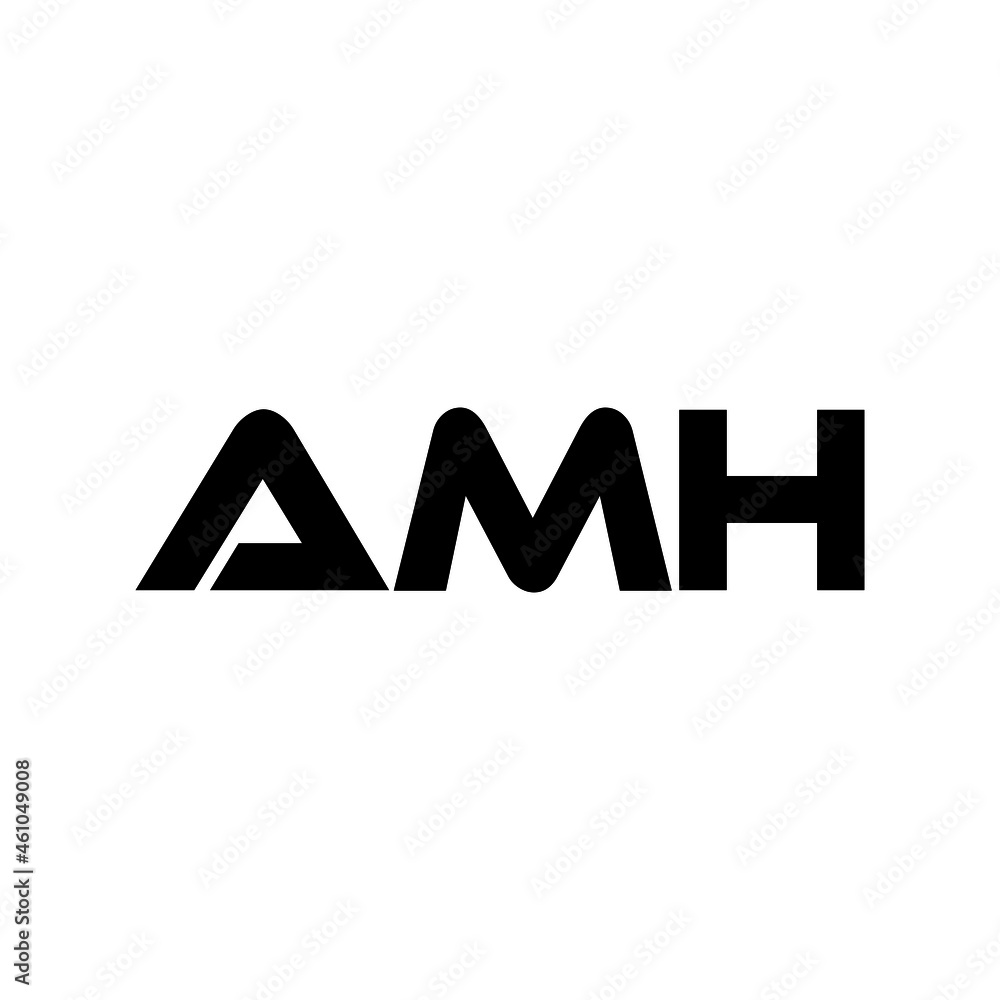 AMH letter logo design with white background in illustrator, vector logo modern alphabet font overlap style. calligraphy designs for logo, Poster, Invitation, etc. AMH letter logo design with white background in illustrator, vector logo modern alphabet font overlap style. calligraphy designs for logo, Poster, Invitation, etc.