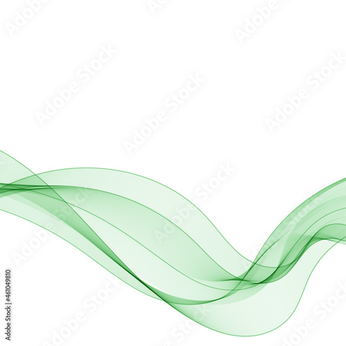 abstract green wave. vector pattern. eps 10