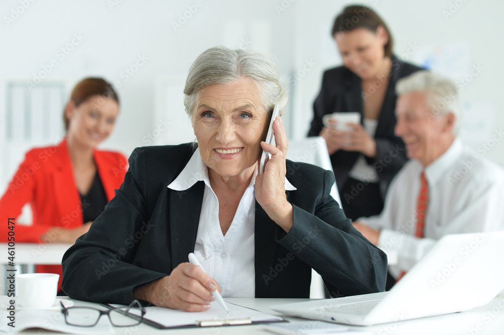 Portrait of group of successful business people Portrait of group of successful business people