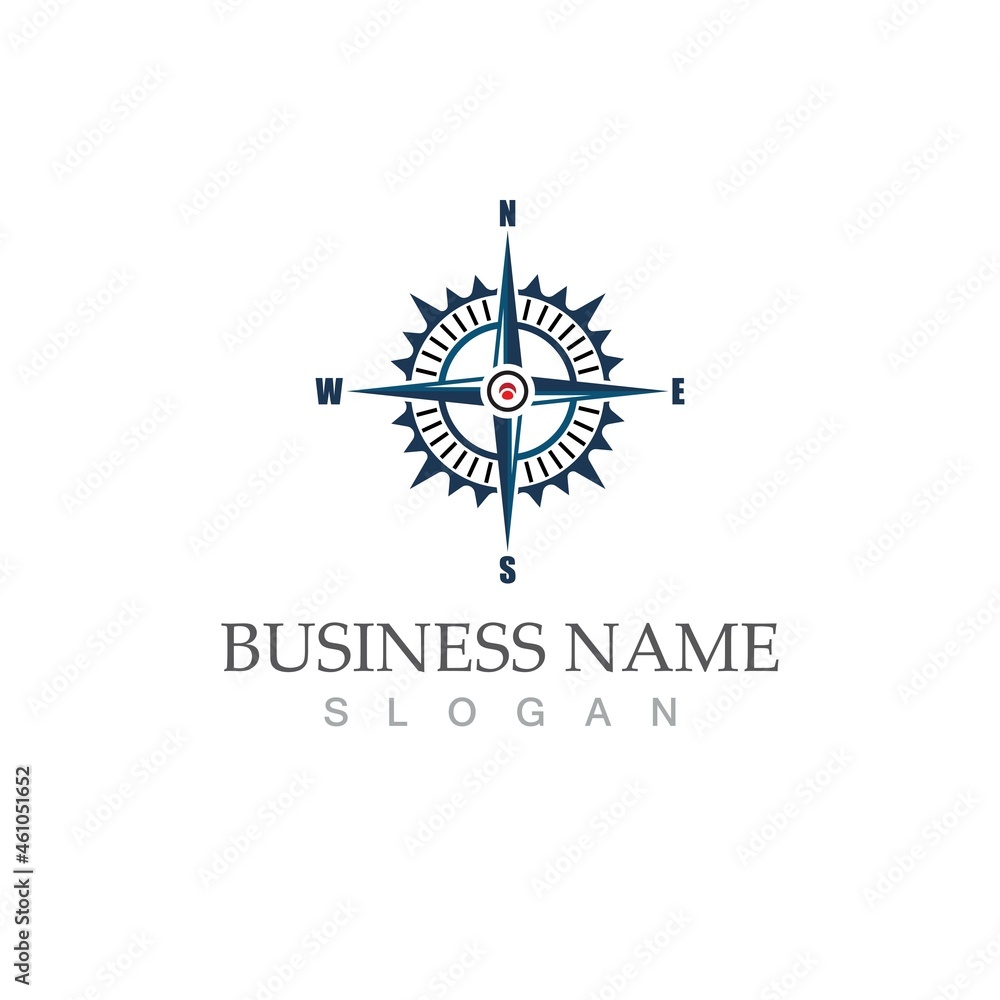 compass logo template vector icon illustration compass logo template vector icon illustration