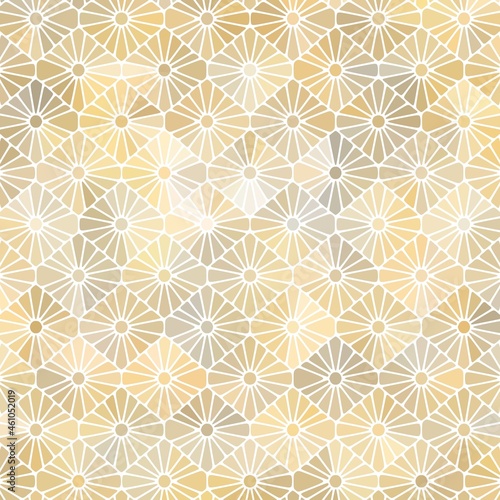 gold pebbles background. abstract geometric pattern. eps 10
