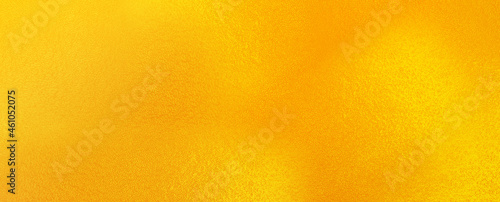 Yellow Orange texture with yellow foil luxury shiny golden background, horizontal